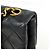 Borsa a tracolla Chanel in pelle nera trapuntata Nero - vista 5