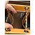 Borsa Chanel Milk Carton Arancione in pelle vernice - vista 10