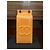 Borsa Chanel Milk Carton Arancione in pelle vernice - vista 5