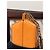 Borsa Chanel Milk Carton Arancione in pelle vernice - vista 7