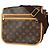 Borsa a Spalla Louis Vuitton Messenger PM Bosphore Marrone