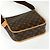 Borsa a Spalla Louis Vuitton Messenger PM Bosphore Marrone - vista 2