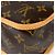 Borsa a Spalla Louis Vuitton Messenger PM Bosphore Marrone - vista 3