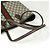 Ophidia Borsa Tote Gucci Double G Medium Marrone - vista 5