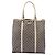 Tote verticale Gucci Beige GG Supreme Joy