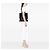 Fendi Black Canvas Logo Patch Tote Schwarz - Ansicht 5