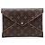 Louis Vuitton Pochette Kirigami GM Marrone Monogram