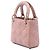 Lady Dior Cannage in micro pelle di vitello ultra opaca rosa di Dior D'oro - vista 2