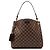 Louis Vuitton Marrone Damier Ebene Graceful PM
