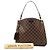 Louis Vuitton Marrone Damier Ebene Graceful PM - vista 7