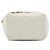 Vanity Beauty case Chanel White Mini Caviar Chain Zip Around Bianco - vista 3