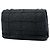 Chanel Gray Identification Jumbo Chocolate Bar Wool Felt Reissue 2.55 Flap Marrone Grigio antracite - vista 2