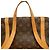 Bolso de Compras Louis Vuitton Marrón Monogram Castaño - vista 15