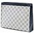 Louis Vuitton Pochette Voyage MM Damier Azur Weiß Americas Cup - Ansicht 2