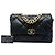 Chanel Black Large Lambskin 19 Flap Schwarz - Ansicht 6
