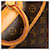 Louis Vuitton Marrone Monogram Trouville - vista 6