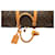 Louis Vuitton Marrone Monogram Keepall 50 - vista 7
