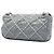 Chanel Flap in pelle di vitello stropicciata Ultra Stitch Gray Medium Marrone - vista 2