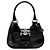 Borsa Prada Black Re Nylon e pelle di vitello lucida Re Edition 2002 Moon Nero