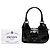 Borsa Prada Black Re Nylon e pelle di vitello lucida Re Edition 2002 Moon Nero - vista 7