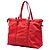 Borsa Satchel Gucci Red GG Nylon Rosso - vista 2
