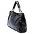 Tote Chanel Black Crinkled Patent Rodeo Drive Nero - vista 2