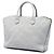 Borsa Burberry Gray Elephant Embossed Calfskin Check Dewsbury Marrone Grigio - vista 2