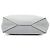 Borsa Burberry Gray Elephant Embossed Calfskin Check Dewsbury Marrone Grigio - vista 3
