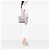 Borsa Burberry Gray Elephant Embossed Calfskin Check Dewsbury Marrone Grigio - vista 6