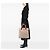 Tote vertical Gucci en lona GG beige con banda Web - vista 6