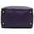 Borsa Tote Aperta Convertibile Prada Purple Vitello Daino Porpora - vista 3