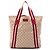 Gucci Beige GG Canvas Web Tote