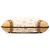 Borsa a tracolla LOEWE in tela con bordi in scamosciato Beige 160th Anniversary - vista 3