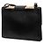 Bolso bandolera Fendi Black Calfskin and Canvas FF 1974 Flat Baguette Negro - vista 2