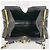Bolsa de ombro Chanel em couro preto - vista 8