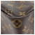 Borsa a Spalla Louis Vuitton Looping GM Marrone - vista 3