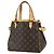 Borsa Tote Louis Vuitton Batignolles Monogram Marrone