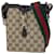 Mini borsa a secchiello a tracolla Gucci Marrone Beige