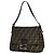 Borsa a tracolla Fendi motivo Zucca Marrone
