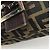Borsa a tracolla Fendi motivo Zucca Marrone - vista 4