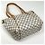 Borsa Tote a Spalla Louis Vuitton Totally PM Bianco - vista 2