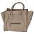 Céline Borsa Celine Luggage Mini Shopper Beige