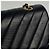 Borsa a tracolla Chanel in pelle nera Nero - vista 5
