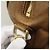 Borsa Louis Vuitton Monogram Empreinte Speedy Bandoulière 25 Bronzo - vista 9