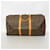 Louis Vuitton Boston Monogram Keepall 55 Marrone - vista 12
