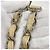 Borsa Tote Chanel Matelassé Chain Beige - vista 10