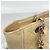 Borsa Tote Chanel Matelassé Chain Beige - vista 7