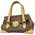 Borsa Louis Vuitton Monogram Beverly GM Marrone