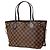 Borsa Louis Vuitton Damier Brown Neverfull PM Marrone Damier ebene