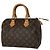 Bolso Louis Vuitton Monogram Brown Speedy 25 Castaño